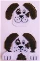 Pattern Leaflet, Puppy Dog Coaster Set by Plastic-Canvas-Kits.com