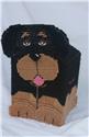 Rottweiler 3-D Tissue Topper