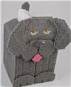 Pattern Leaflet, Weimaraner 3-D Tissue Topper by Plastic-Canvas-Kits.com