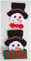 Snowman Coaster Set