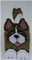 Pattern Leaflet, Akita 3-D Tissue Topper by Plastic-Canvas-Kits.com