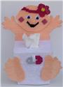 Baby Girl Tissue Topper