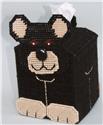 Pattern Leaflet, Black Bear Tissue Topper by Plastic-Canvas-Kits.com