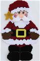 Pattern Leaflet, Country Santa Wall Hanging by Plastic-Canvas-Kits.com