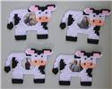 Magnetic Cow Picture Frams
