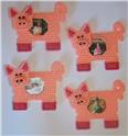 Pattern Leaflet, Magnetic Pig Frames by Plastic-Canvas-Kits.com