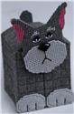 Pattern Leaflet, Schnauzer 3-D Tissue Topper by Plastic-Canvas-Kits.com