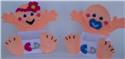 Pattern Leaflet, Small Baby Gift Boxes by Plastic-Canvas-Kits.com