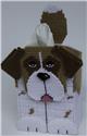 Pattern Leaflet, St. Bernard 3-D Tissue Topper by Plastic-Canvas-Kits.com