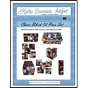 Pattern Leaflet, Choco Block 15 Piece Set by KathyBarwickDesign
