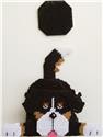 Pattern Leaflet, Bernese Mountain Dog Coaster Set by Plastic-Canvas-Kits.com