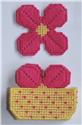 Pattern Leaflet, Flower Coaster Set by Plastic-Canvas-Kits.com