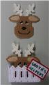 Reindeer Coaster Set