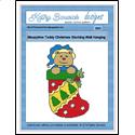 Pattern Leaflet, Sleepy-time Teddy Christmas Stocking by KathyBarwickDesign