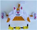 Pattern Leaflet, Kitty Cat Shelf Sitter by Plastic-Canvas-Kits.com