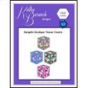Pattern Leaflet, Bargello Tissue Covers by KathyBarwickDesign