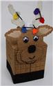 Pattern Leaflet, Reindeer Tissue Topper by Plastic-Canvas-Kits.com