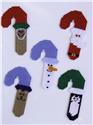 Pattern Leaflet, Christmas Candy Cane Ornaments by Plastic-Canvas-Kits.com