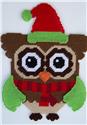December/Christmas Owl Wall Hanging