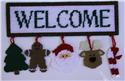 December/Christmas Welcome Sign