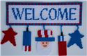 July/Patriotic Welcome Sign