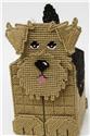 Pattern Leaflet, Airedale 3-D Tissue Topper by Plastic-Canvas-Kits.com