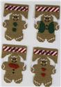 Pattern Leaflet, Gingerbread Man Christmas Ornaments by Plastic-Canvas-Kits.com