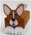 Pembroke Welsh Corgi 3-D Tissue Topper