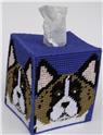 Pattern Leaflet, Akita Tissue Topper by Plastic-Canvas-Kits.com