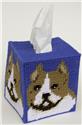 Pattern Leaflet, American Staffordshire Terrier Tissue Topper by Plastic-Canvas-Kits.com