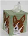 Pattern Leaflet, Basenji Tissue Topper by Plastic-Canvas-Kits.com