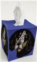 Pattern Leaflet, Black and Tan Coonhound Tissue Topper by Plastic-Canvas-Kits.com
