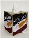 Pattern Leaflet, Sneezin' Season Snowman Tissue Topper by Plastic-Canvas-Kits.com