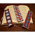 Pattern Leaflet, Patriotic Page Keepers by Mary T. Cosgrove