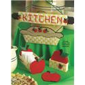 Pattern Leaflet, Kitchen Apple Collection by DRG
