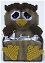 Pattern Leaflet, Owl Treat Holder by Plastic-Canvas-Kits.com