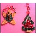 Pattern Leaflet, JOY & NOEL Christmas Ornaments by Mary T. Cosgrove