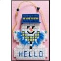Pattern Leaflet, Snowman Doorknob Decor by Mary T. Cosgrove