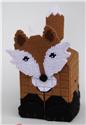 Pattern Leaflet, Fox 3-D Tissue Topper by Plastic-Canvas-Kits.com