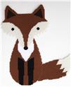 Pattern Leaflet, Fox Wall Hanging by Plastic-Canvas-Kits.com