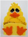 Pattern Leaflet, Duck Treat Holder by Plastic-Canvas-Kits.com