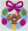 Easter Wreath with Bunny