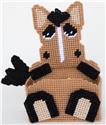 Pattern Leaflet, Horse Treat Holder by Plastic-Canvas-Kits.com