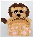 Pattern Leaflet, Lion Treat Holder by Plastic-Canvas-Kits.com