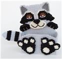 Pattern Leaflet, Raccoon Treat Holder by Plastic-Canvas-Kits.com
