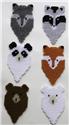 Pattern Leaflet, Animal Tear Face Magnets by Plastic-Canvas-Kits.com