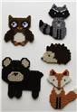 Woodland Animals Magnet Set