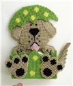 Pattern Leaflet, Easter Dog Treat Holder by Plastic-Canvas-Kits.com