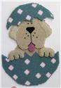 Pattern Leaflet, Easter Dog Wall Hanging by Plastic-Canvas-Kits.com