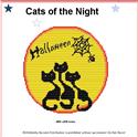 Pattern Leaflet, Cats of the Night by KathyBarwickDesign